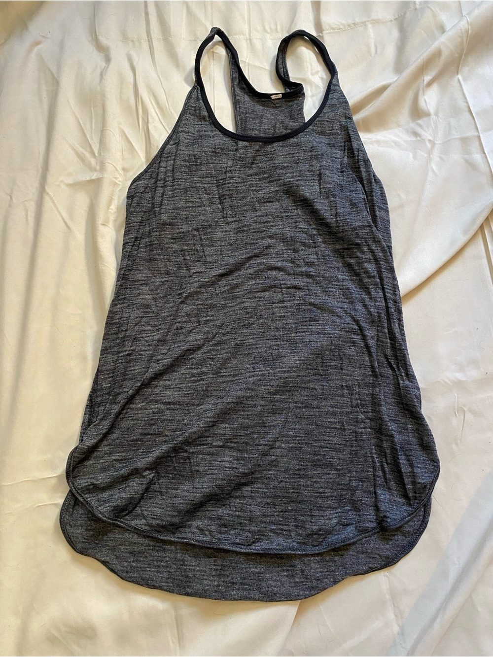 lululemon athletica Charcoal Gray Racerback Tank